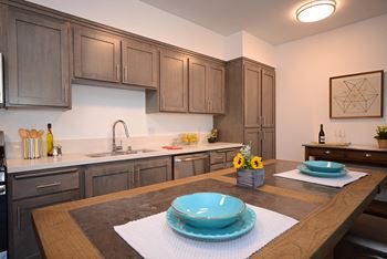 Yolo apartments kitchen activity hub